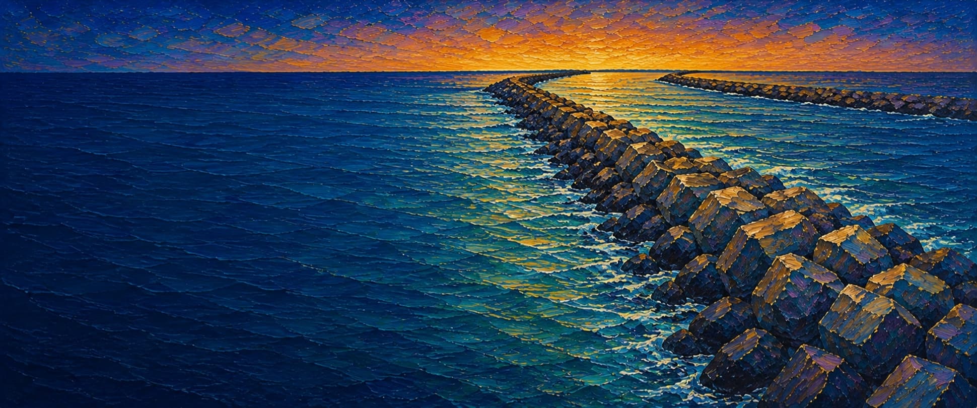 Anaheim Bay West Jetty (Naval Weapons Station Seal Beach) location artwork
