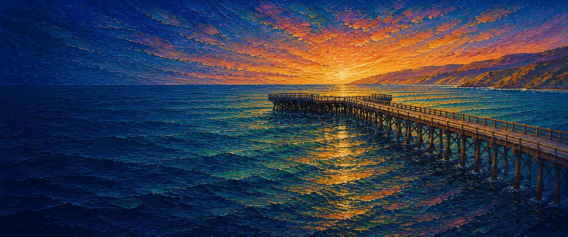 Avila Beach Pier (Avila Pier) location artwork