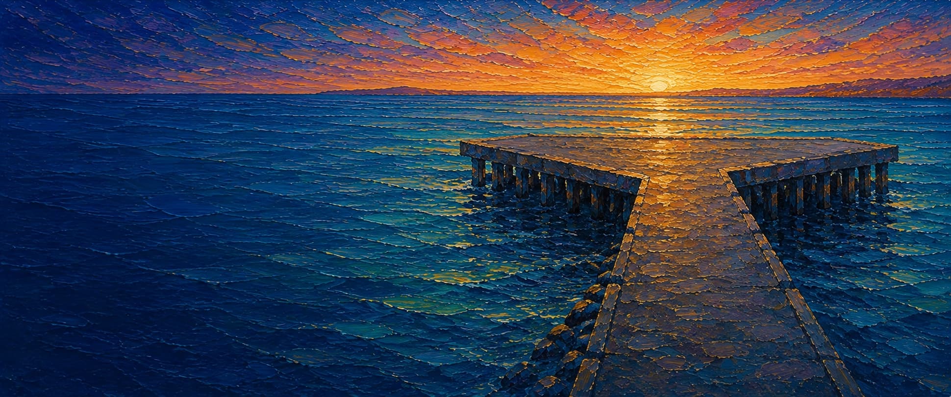 Shelter Island Pier location artwork