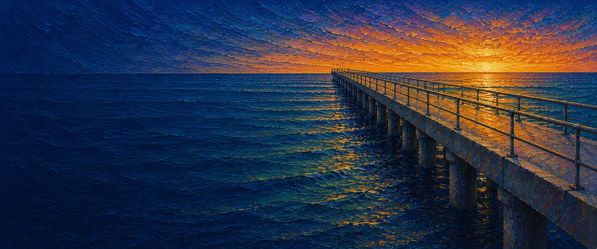 Venice Fishing Pier location artwork